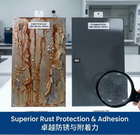 Revêtement époxy polyuréthane acrylique MIO C4 C5 pour ponts, usines pétrochimiques, ports, structures marines en acier, système anticorrosion