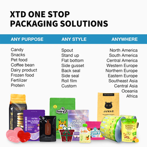 Tùy Chỉnh Baggies Đứng Lên Túi Bao Bì Thực Phẩm Túi Zip Khóa Nhôm Túi Nhựa - Product Image 6