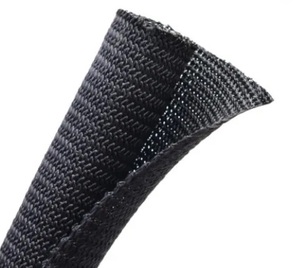 ท่อถัก PET แบบม้วนเก็บได้เอง ลายคลื่นสวยงามจาก HongDun สำหรับจัดระเบียบสายไฟ - Product Image 1