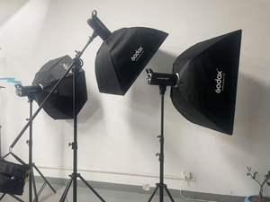 Kit d'éclairage photographique professionnel Godox Sk400ii 1200w avec boîte à lumière et support, <span class=keywords><strong>accessoires</strong></span> de studio <span class=keywords><strong>photo</strong></span> - Product Image 2