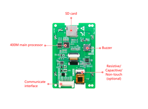 Dacai Thương hiệu Mới 2.8 inch dc24320dn028 TFT hiển thị mô-đun RS232 cổng nối tiếp <span class=keywords><strong>LCD</strong></span> cho máy pha cà phê thiết bị hiển thị - Product Image 6