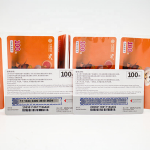 <span class=keywords><strong>Tarjeta</strong></span> para rascar con contraseña de PVC personalizada, <span class=keywords><strong>Tarjeta</strong></span> de Recarga de llamadas telefónicas prepagadas, impresa en cartón recubierto - Product Image 1