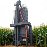 Machine portative de dessiccateur de grains de blé de riz de paddy de rendement élevé petit dessiccateur vertical de grain pour l'orge de blé de maïs