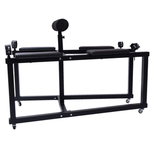 Chaise de bondage BDSM, banc sexuel pour adultes, chaise de positionnement sexuel avec menottes, entraves pour les pieds, hauteur réglable - Product Image 4