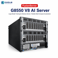 Serveur d'apprentissage profond et d'IA FusionServer G8550 V8 10U 2-sockets AMD EPYC 9005 16 GPU, original, neuf