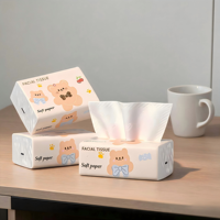Serviettes en papier personnalisées avec logo imprimé, serviettes de table, mouchoirs jetables pour l'emballage, mouchoirs en papier pour le visage