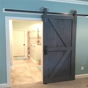 Moderno Simple de moda de diseño de hierro puerta corredera