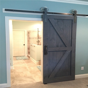 <span class=keywords><strong>Porte</strong></span> <span class=keywords><strong>coulissante</strong></span> en fer de style moderne et <span class=keywords><strong>simple</strong></span>, <span class=keywords><strong>porte</strong></span> de grange - Product Image 1