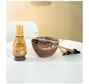 Astief biểu tượng tùy chỉnh cổ điển thô gốm Matcha Trà chawan Bát Matcha sản xuất bia làm công cụ bộ - Product Image 1