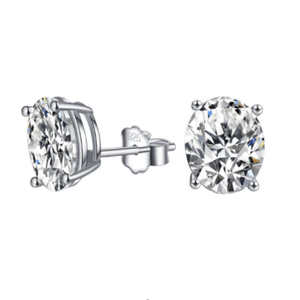 Sevena Jewelry SAET0001 925 Sterling Silver <strong>square</strong> Shape <strong>Diamond</strong> <strong>Earrings</strong> for Women Aaa Cubic Zircon White Stone - Product Image 6