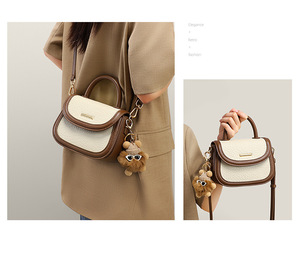 Sacs à main de luxe pour femmes, sacs à bandoulière en cuir véritable de créateurs de mode - Product Image 6