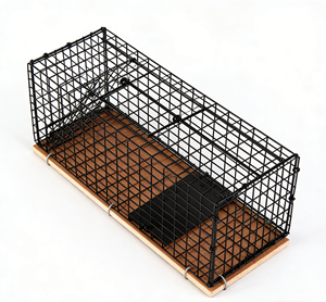 Grande cage piège à rongeurs robuste pour la capture de souris et de rats, idéale pour la lutte antiparasitaire intérieure et extérieure - Product Image 3