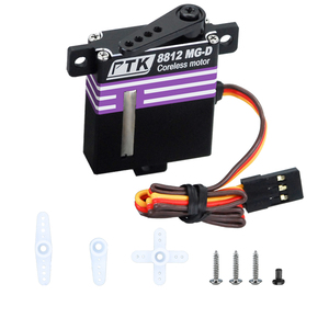 Servomoteur numérique haute performance PTK 8812 MG-D 15kg à engrenages métalliques pour modèles RC, avions DIY, ailes fixes, unisexe, 14 ans et plus, directement de l'usine - Product Image 6