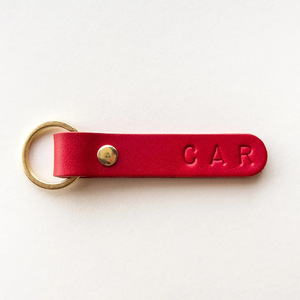 Porte-clés personnalisé en cuir PU, porte-clés créatif en métal et cuir, pendentif pour clés de voiture, logo gravable au laser. - Product Image 3