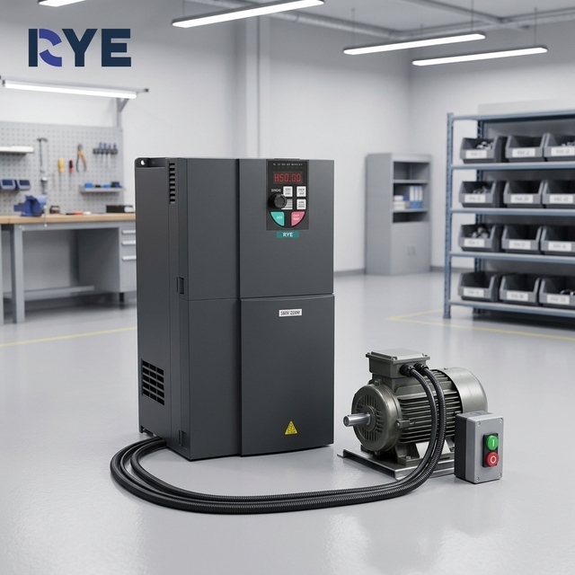CE Variable Frequency Drive VFD 18kW 22kW 3 Phase AC Motor Speed Controller for Water Pump Industrial