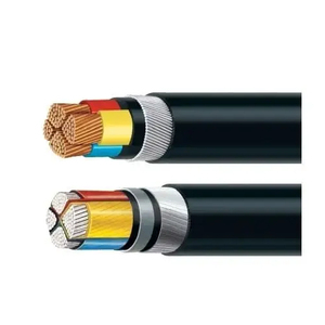 Cable Blindado de Bajo Precio 0.6/1.1kv, Cable Blindado de Cobre y Aluminio de 240 mm², 3.5 Núcleos, con Alta Temperatura - Product Image 4