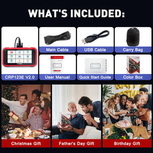 Escáner de coche OBD2 LAUNCH CRP123E V2.0 de 5 pulgadas con diagnóstico de 4 sistemas, lector de código VIN automático para coches de 12V - Product Image 6