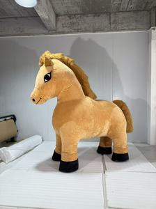 Costume da Mascotte Gonfiabile a Forma di Cavallo, Taglia Adulto, 2,6m, Marrone, <span class=keywords><strong>per</strong></span> <span class=keywords><strong>Feste</strong></span> Divertenti, MOQ 1 Pezzo - Product Image 3