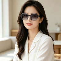 Lunettes de soleil à monture intégrale avec verres PC UV400, durables, unisexes, protection des yeux pour les sports de plein air et les voyages