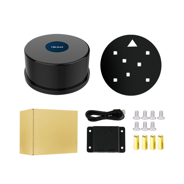 YDLIDAR Lidar 4ROS TOF 30M Range Anti-glare 100KLux Support ROS ROS2 Raspberry Pi 5 Jetson Indoor Outdoor