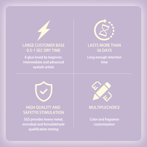 Cấp độ chuyên nghiệp UV <span class=keywords><strong>Lash</strong></span> mở rộng keo cho phần mở rộng lông mi nhanh chóng chữa LED/UV ánh sáng thấp fume độ nhớt mạnh mẽ Vegan miễn phí - Product Image 6