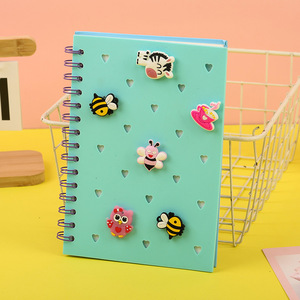 New arrivals Silicone Tạp Chí với attachable Charms máy tính xách tay với Removable Charms quyến rũ Nhật Ký - Product Image 6