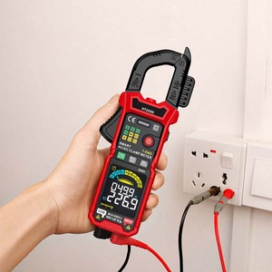 Garlos HT205D デジタルクランプメーター 600AC/<span class=keywords><strong>DC</strong></span> 600V 高精度真の実効値多機能電気工学ツール 6000 カウント - Product Image 2