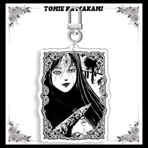 Llavero de acrílico de 10 cm de la serie de cómics de terror de <span class=keywords><strong>Junji</strong></span> <span class=keywords><strong>Ito</strong></span>, <span class=keywords><strong>Tomie</strong></span> Kawakami, adecuado para bolsos, llaves, regalos de cosplay, regalo perfecto para fans - Product Image 5