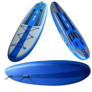 Tabla de surf Tiger Shark 10s con materiales reforzados, soporte de tela de carbono, <span class=keywords><strong>2</strong></span> aletas dobles rectas SUP - Product Image 1