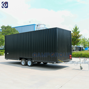 รถขายอาหารเคลื่อนที่ CAMPTRL พร้อมอุปกรณ์ครบครัน รถขายทาโก้เคลื่อนที่ รถพ่วงขายอาหาร ครัวคอนเทนเนอร์ บาร์ - Product Image 5