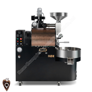 Electric& Gas Coffee Roaster Price Induction <b>Heating</b> Machine Coffee Roasting Industrial Factory Coffee Roaster - Product Image 4