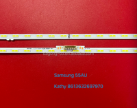 Bande LED de rétroéclairage pour téléviseur Samsung UN43AU8000/UA43AU8000, indice de protection IP67, en aluminium, pour réparation de téléviseur