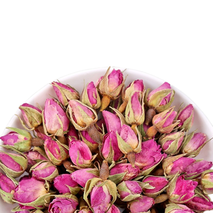 Vente en gros 500g double pétale rose rose thé rose français bourgeons de fleurs séchées sans soufre spécialité minceur bouteille de traitement brut - Product Image 3