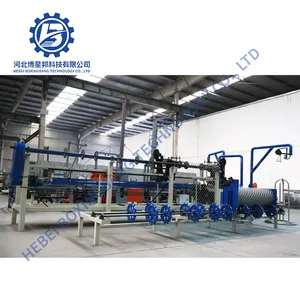 Double Wire Chain Link Fence Diamond Mesh Knitting Machine Industrial & Machinery Equipment