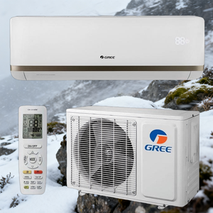 Mini Split Inteligente con Bomba de Calor para Hoteles, 9000-24000 Btu, Sistema sin Ductos, Tecnología sin Logotipo, Aus-09h53raxx- # # # ( - Product Image 1