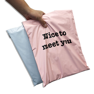 Self Adhesive <b>PE</b> 2 Mil Silk Screen Printed Mailing Bag Shirt <b>Shoes</b> Protection During Delivery - Product Image 3