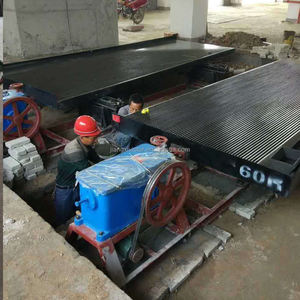 WKD Zink-Blei-Mineral-Trennungs-Goldgewinnungsgerät, Schwerkraft-Separator, 6S Vibrations-Schütteltisch für Goldgewinnung - Product Image 5