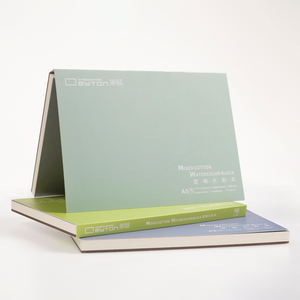 Papier <span class=keywords><strong>Leyton</strong></span> LD6802 pour aquarelle, format A5, 300 g/m², texture pressée à froid, qualité artiste, 14,8*21 cm, coton mélangé, côtés collés, 20 feuilles - Product Image 5