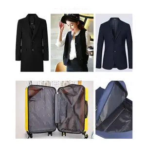 Шелковая саржа с подкладкой из полиэстера для зимней куртки, одежда из тафты, ткань внутренней подкладки, индивидуальная, 190 т, 210 т, 230 т, 240 т, 100%