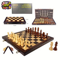 Modernes Design Quadratisches Holz-Schachbrett Hergestellt aus Holz Schachbrett für Professionelle Spieler Wettkampf-Nutzung Schachbrett