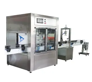 Factory Use 600 Bottle/hour Oil Full Automatic Flaxseed Oil Production Line Liquid Filling Machine Oil Filling Machine