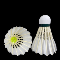 Volants de badminton en plumes d'oie de classe A LINGSHANG LS700