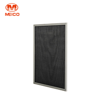 Filtre en nylon en gros d'usine maille monocouche ou multicouche cadre en aluminium filtre à air en maille de nylon de haute qualité