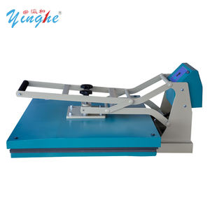 Machine de presse à chaud à plat automatique de haute qualité de l'usine Yinghe 60*80cm pour le transfert de vêtement de plaque de T-Shirt en gros - Product Image 5