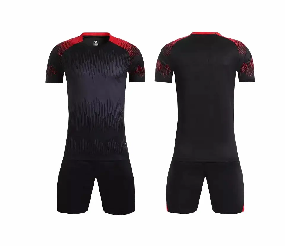 Novo Design de Futebol Da Equipe De Futebol Jersey Set Para Team maillot de pé Futebol Sublimação Desgaste de Impressão camisas de Futebol