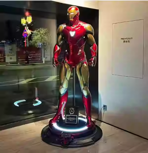 Ornements <span class=keywords><strong>Iron</strong></span> <span class=keywords><strong>Man</strong></span>, grande sculpture au sol, décorations lumineuses <span class=keywords><strong>Marvel</strong></span> <span class=keywords><strong>Comics</strong></span>, modèle 1:1, décorations pour salon, centre commercial - Product Image 4