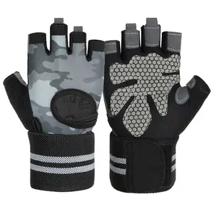 High Quality Weightlifting Fitness Workout Training Breathable Gym Gloves With Custom Logo