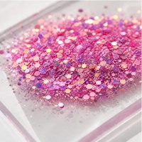 Paillettes néon caméléon changeantes de couleur en vrac (500g) pour slime, gobelets, résine et décorations artisanales