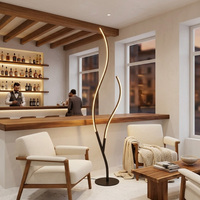 Lampadaire LED moderne et créatif de style nordique, design artistique en forme de branche, pour salon et chambre à coucher