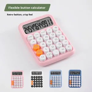 12-Digit Flexible Keyboard <strong>Calculator</strong> Large Buttons Office Financial Accounting Features Battery Powered New Design - Product Image 4